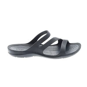 Croc black sandals